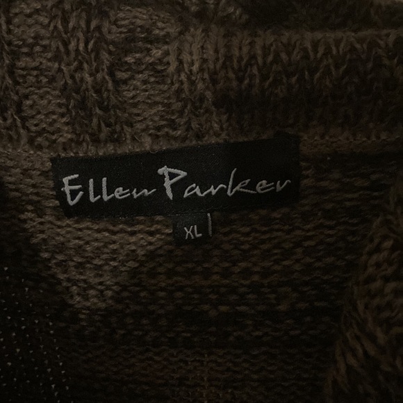Ellen Parker | Women’s Brown Sweater Dress - Size XLarge - Picture 5 of 9